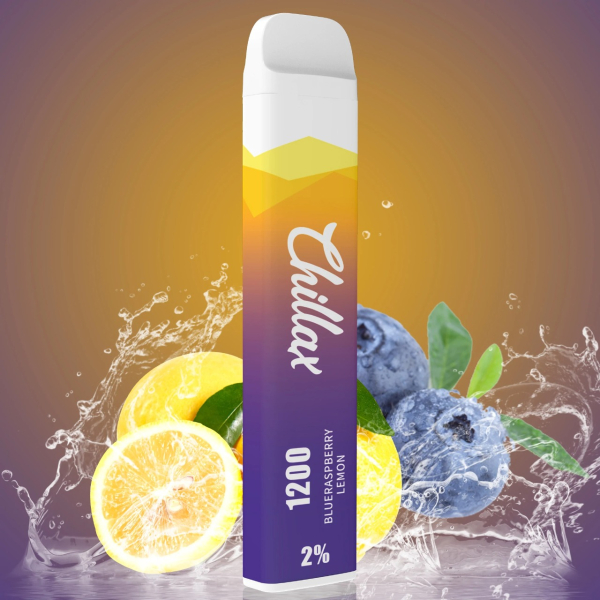 Chillax Blueraspberry Melon (Голубая малина Лимон), 1200 тяг в Хабаровске