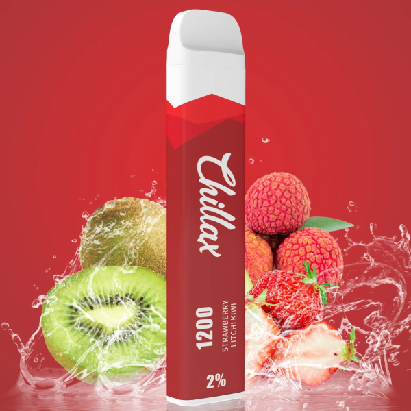 Chillax Strawberry Lychee Kiwi, 1200 тяг в Хабаровске