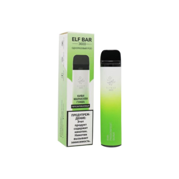 Elfbar (3600 (Киви маракуйя гуава)), 3600 тяг в Хабаровске