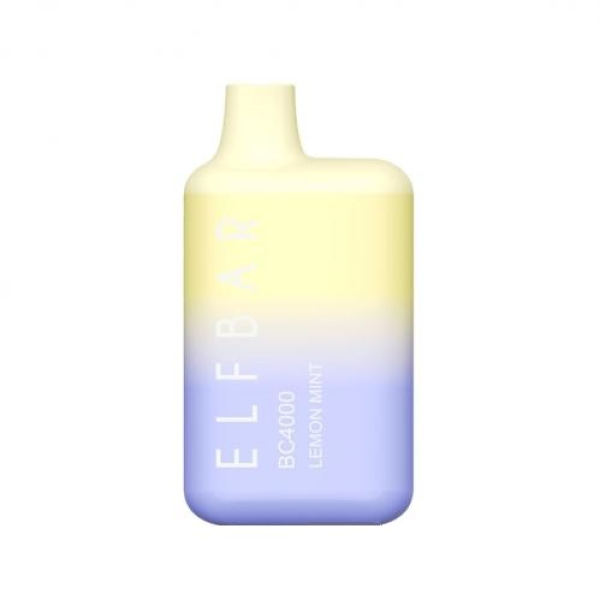 Elf Bar BC4000 Lemon Mint (Лимон с мятой), 4000 тяг в Хабаровске