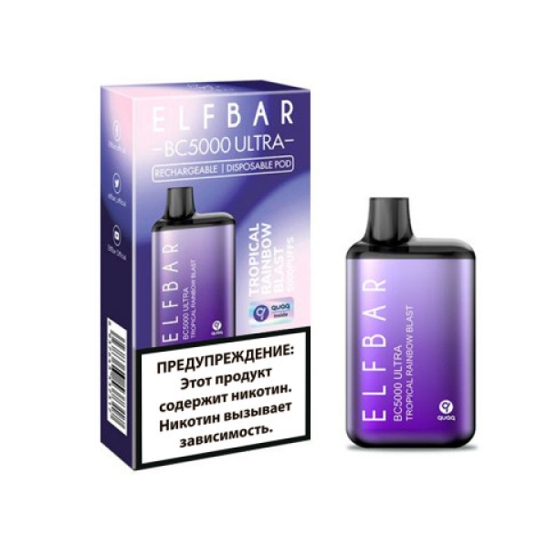 Elfbar BC5000 (Тропические фруктовые конфеты), 5000 тяг в Хабаровске