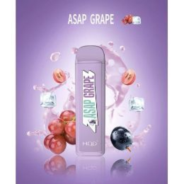 HQD MEGA Asap Grape (Винград), 1800 тяг в Хабаровске