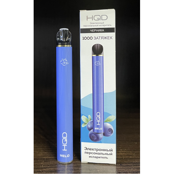 HQD melo blueberry (черника) 1000 затяжек в Хабаровске