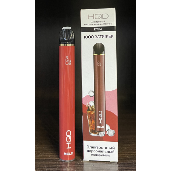 HQD melo cola (кола) 1000 затяжек в Хабаровске