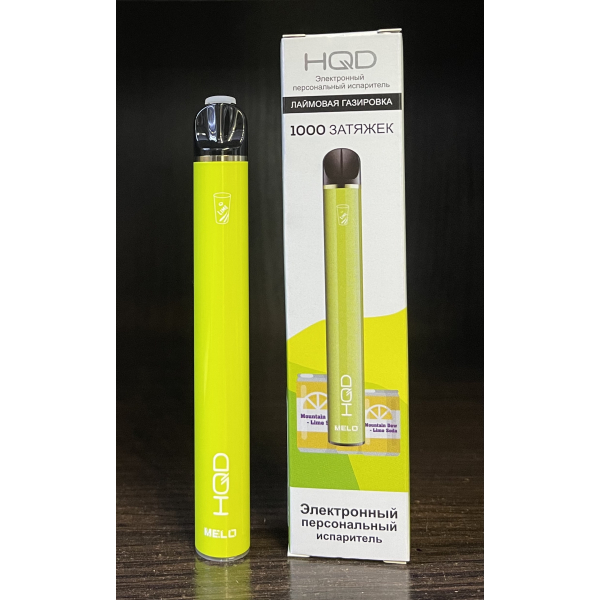 HQD melo laim soda (лаймовая газировка) 1000 затяжек в Хабаровске