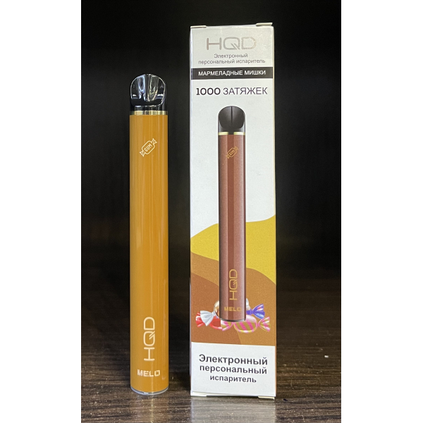 HQD melo little bear jelly (мармеладные мишки) 1000 затяжек в Хабаровске