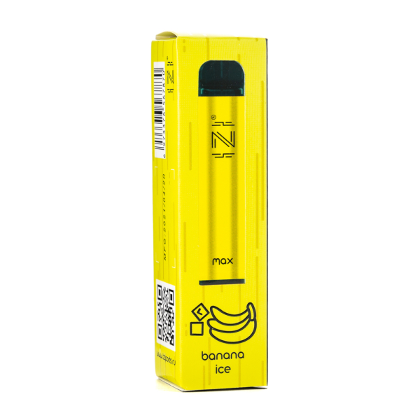 Одноразовая электронная сигарета IZI Max Banana Ice (Банан со льдом) 1600 затяжек в Хабаровске