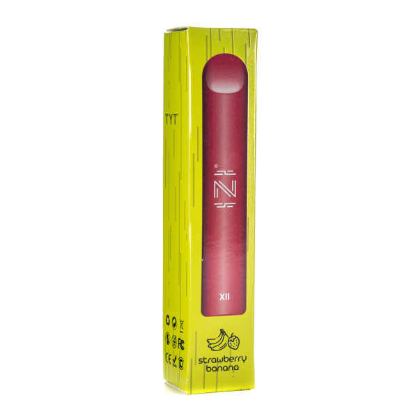 Одноразовая электронная сигарета IZI X2 Strawberry Banana (Клубника Банан) 800 затяжек в Хабаровске