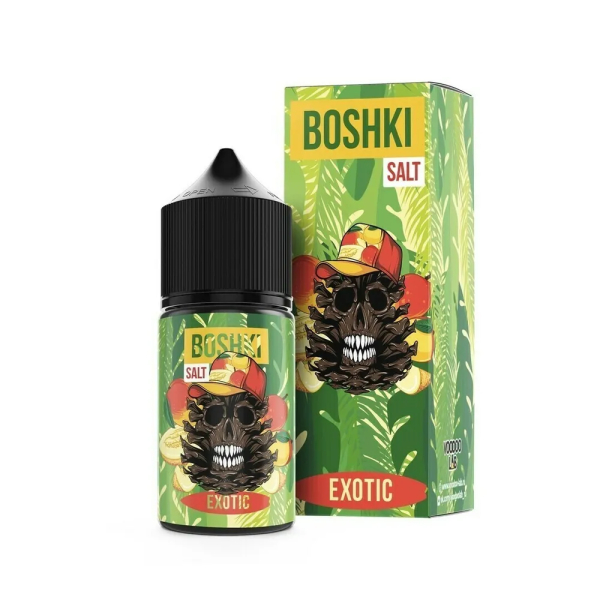 Жидкость BOSHKI Salt Exotic (Манго дыня хвоя) (30 мл, 20 мг/мл) в Хабаровске