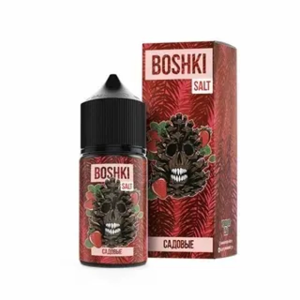 Жидкость BOSHKI Salt Садовые (клубника хвоя) (30 мл, 20 мг/мл) в Хабаровске
