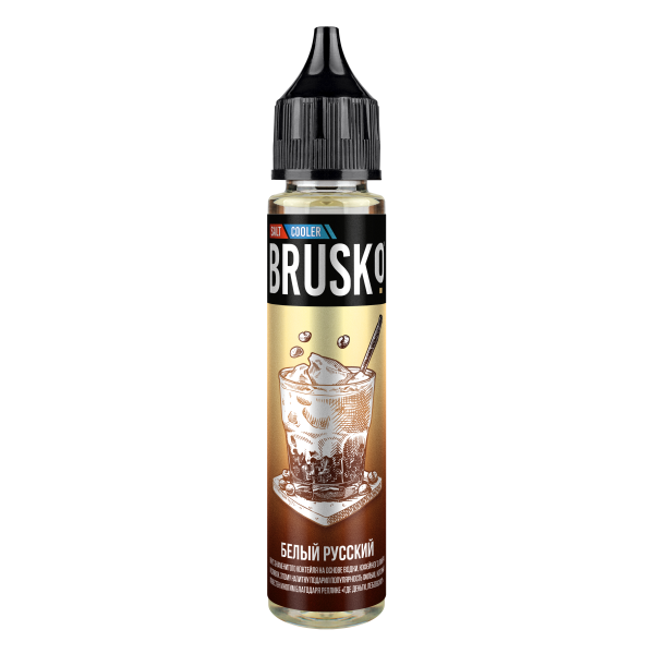 Жидкость Brusko Salt  Белый Русский 30 мл в Хабаровске