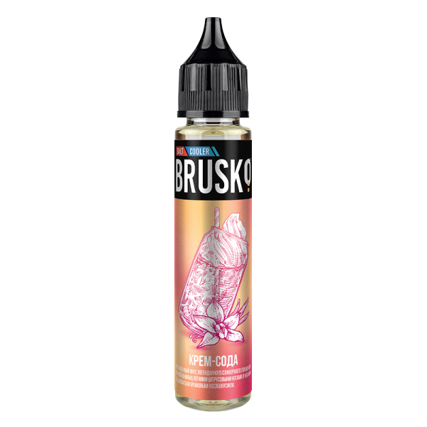 Жидкость Brusko Salt  Крем Сода 30 мл в Хабаровске