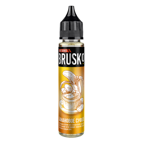 Жидкость Brusko Salt Банановое Суфле 30 мл в Хабаровске