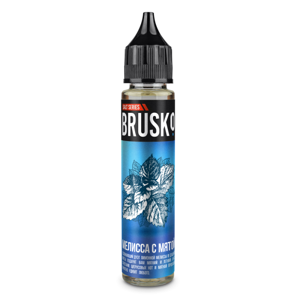 Жидкость Brusko Salt Мелиса С Мятой 30 мл в Хабаровске