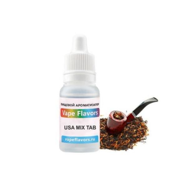 Ароматизатор Vape Flavors Usa Mix (Трубчатый табак) 10мл в Хабаровске