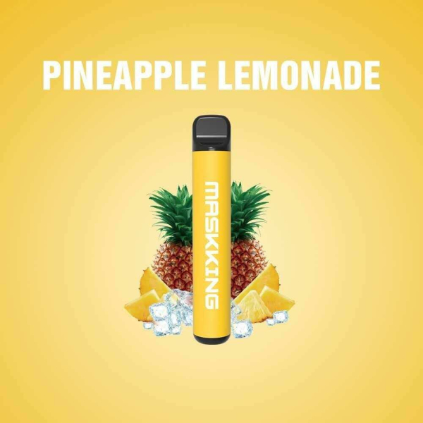 Одноразовая электронная сигарета Maskking High Pro Pineapple Lemonade (Ананасовый Лёд) 1000 затяжек в Хабаровске