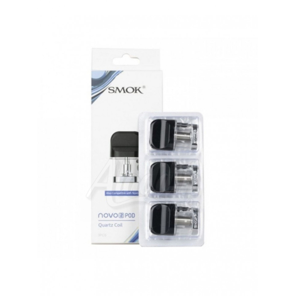 Упаковка картриджей NOVO 2 Quartz 1.4 ohm 2ml Coil Pod  by SMOK (в упаковке 3 шт) в Хабаровске