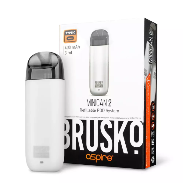 Brusko MINICAN 2 (400 мАч, Белый) в Хабаровске