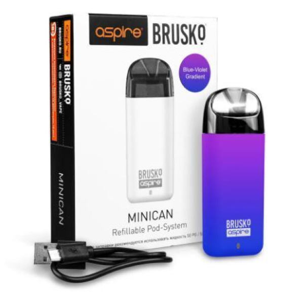 Brusko MINICAN 2 (400 мАч, Синий,фиолетовый) в Хабаровске
