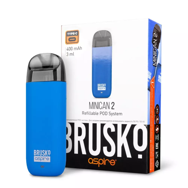 Brusko MINICAN 2 (400 мАч, Синий) в Хабаровске