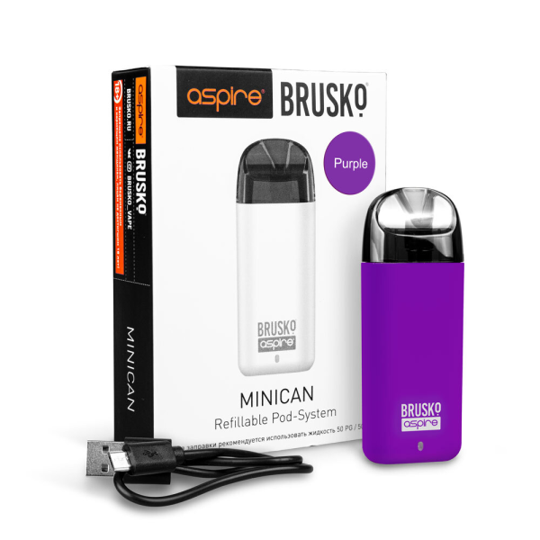 Brusko MINICAN 2 (400 мАч, Фиолетовый) в Хабаровске