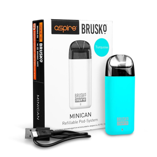 Brusko MINICAN (350 мАч, Бирюзовый) в Хабаровске