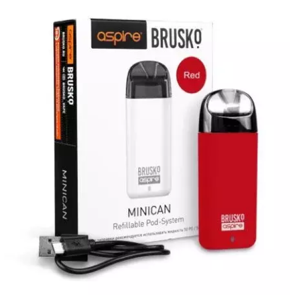 Brusko MINICAN (350 мАч, Красный) в Хабаровске