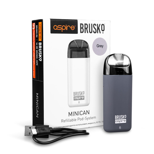 Brusko MINICAN (350 мАч, Серый) в Хабаровске