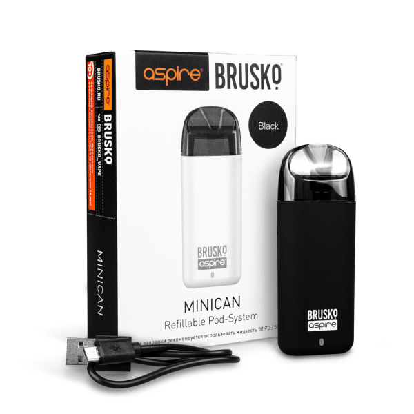Brusko MINICAN (350 мАч, Черный) в Хабаровске