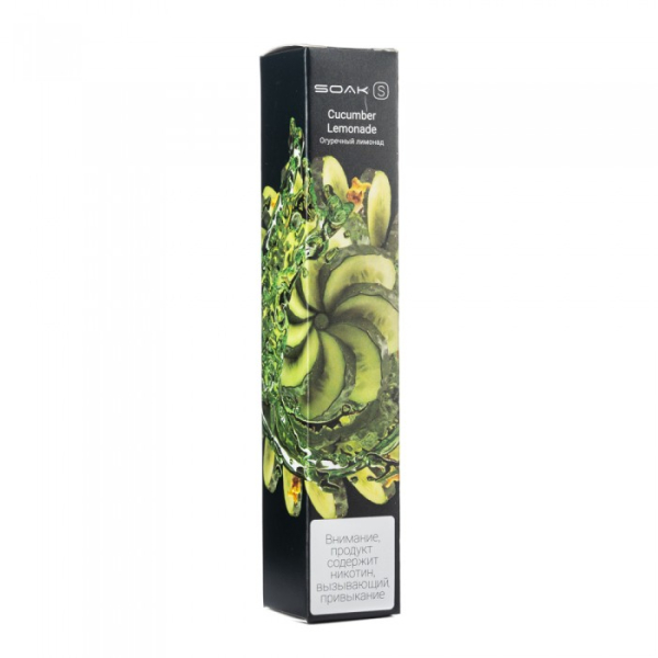 SOAK S Cucumber Lemonade (Огуречный лимонад), 2500 тяг в Хабаровске