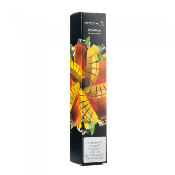 SOAK S Icy Mango (Ледяное манго), 2500 тяг в Хабаровске