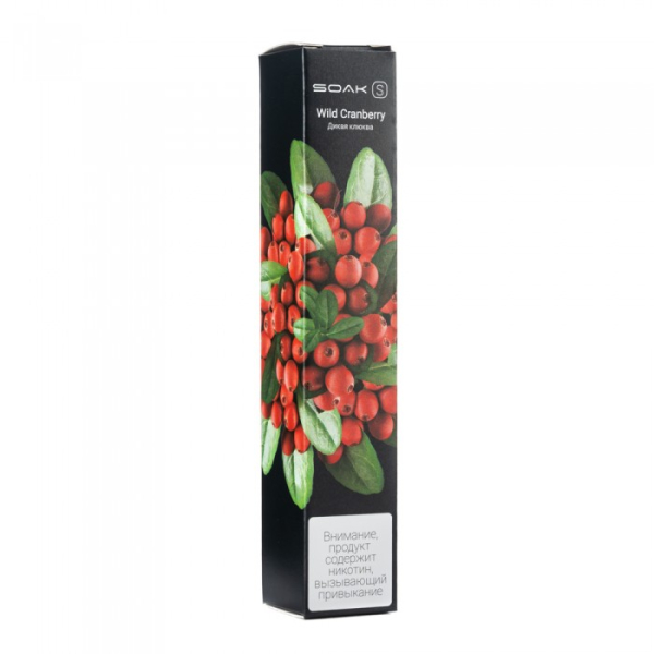 SOAK S Wild Cranberry (Дикая клюква), 2500 тяг в Хабаровске
