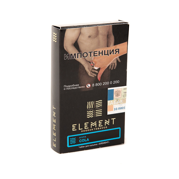 Табак ELEMENT ВОДА COLA 25 гр в Хабаровске