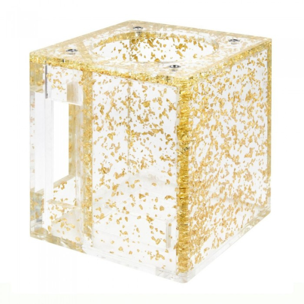 Колба HOOB atom Cube золотая в Хабаровске