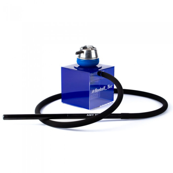 Кальян Hookah Box Blue синий (20 см) в Хабаровске