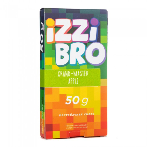 Смесь IZZIBRO GRAND master Apple (Ледяное Зеленое Яблоко) 50 гр в Хабаровске
