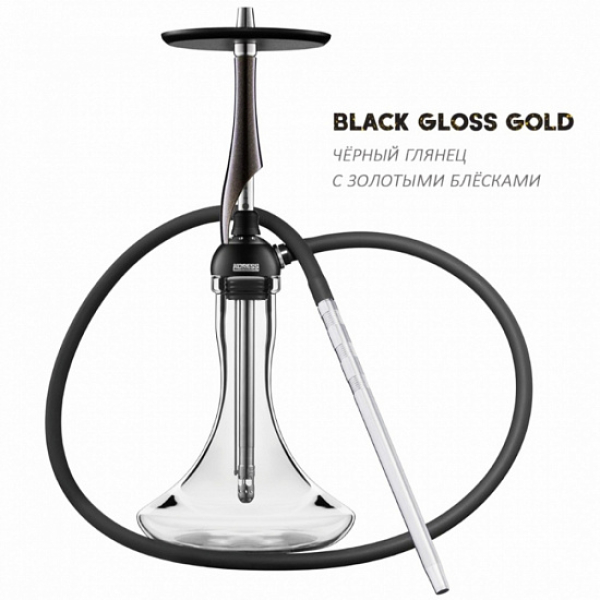 Кальян Koress K1T Black Gloss Gold в Хабаровске