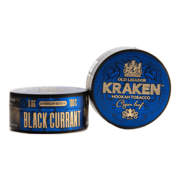 Табак Kraken Medium Seco Black Currant (Черная Смородина) 100 гр в Хабаровске