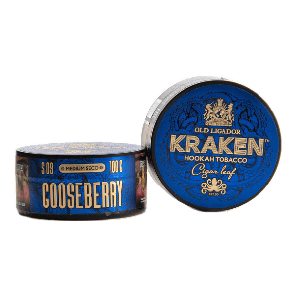 Табак Kraken Medium Seco Goozeberry (Крыжовник) 100 гр в Хабаровске