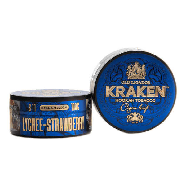 Табак Kraken Medium Seco Lychee strawberry (Личи и клубника) 100 гр в Хабаровске