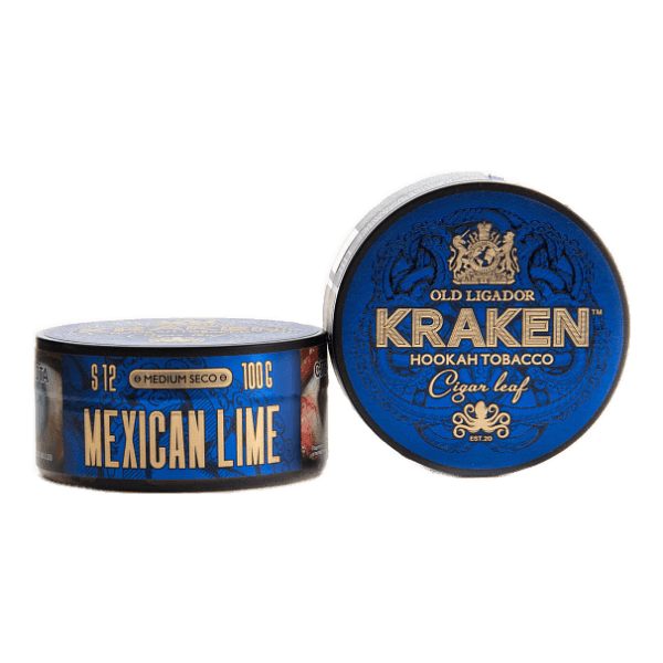 Табак Kraken Medium Seco Mexican lime (Мексиканский лайм) 100 гр в Хабаровске