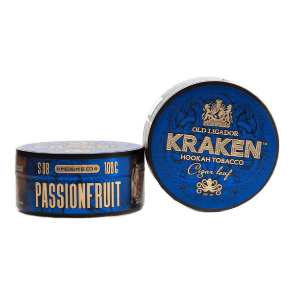 Табак Kraken Medium Seco Passion Fruit (Маракуйя) 100 гр в Хабаровске