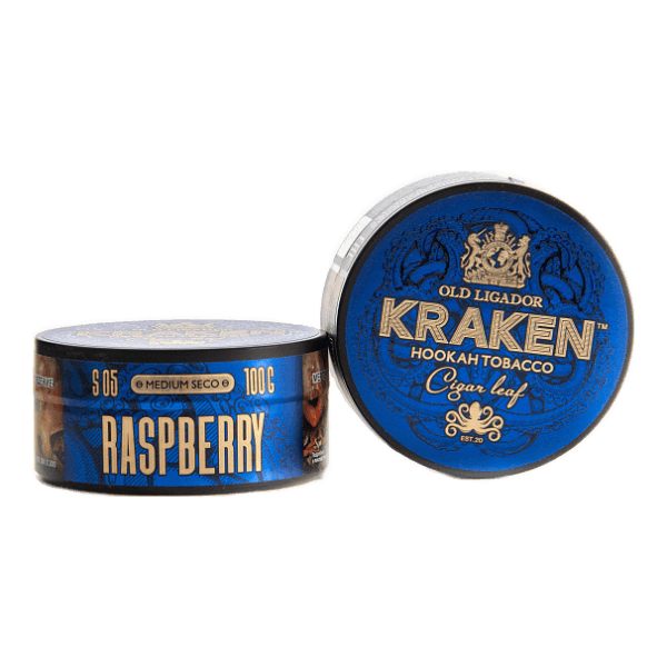 Табак Kraken Medium Seco Raspberry (Малина) 100 гр в Хабаровске