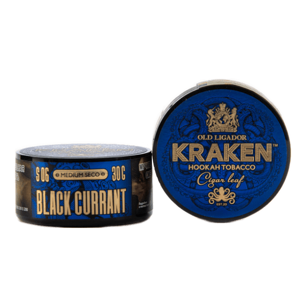 Табак Kraken Medium Seco Black Currant (Черная смородина) 30 гр в Хабаровске