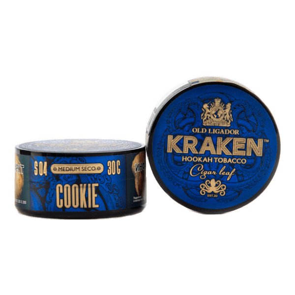 Табак Kraken Medium Seco Cookie (Печенье) 30 гр в Хабаровске