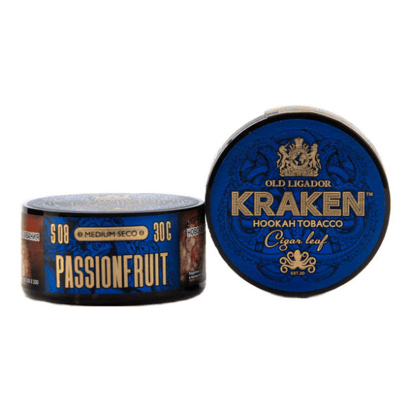 Табак Kraken Medium Seco Passion Fruit (Маракуйя) 30 гр в Хабаровске