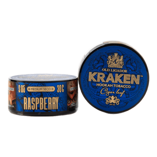 Табак Kraken Medium Seco Raspberry (Малина) 30 гр в Хабаровске