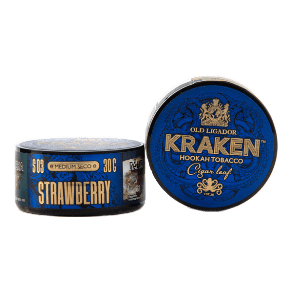 Табак Kraken Medium Seco Strawberr (Клубника) 30 гр в Хабаровске