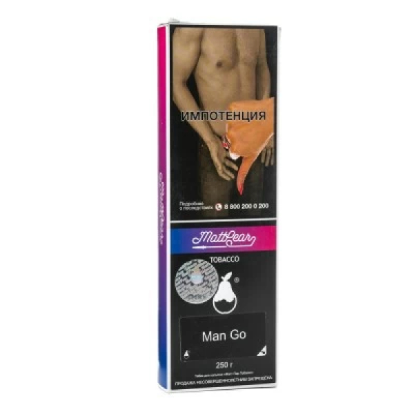 Табак MattPear Man Go (Манго) 250 гр в Хабаровске