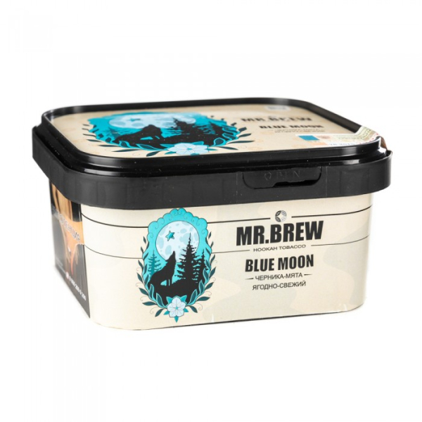 Табак Mr Brew Blue Moon (Черника с мятой) 200 гр в Хабаровске
